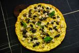 Pizza Poulet Champignons