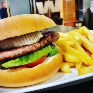 Hamburguesa Torre de Pisa