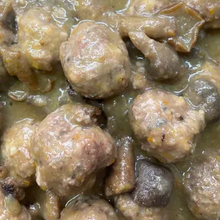 Albóndigas con setas