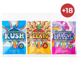 1g Mediterranean Kush + 1g Ensaimada Gelato + 1g Tramuntana Haze