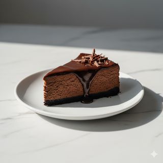 Cheesecake al cioccolato fondente