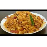 Chicken schezwan fried rice 