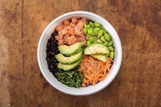 Salmon bowl (salmone coda nera)