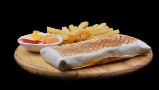 Tacos mixt frites boisson