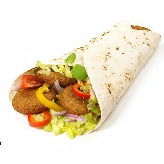 Falafel en Pan Rollo
