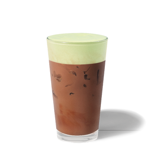 Iced Pistachio Flavour Oat Latte