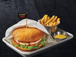 Бургер Крейзі яловичий XXL (300/50/20g)