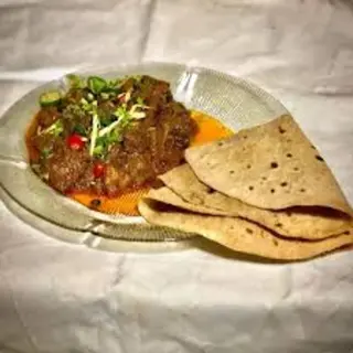 Chapati with Liver
