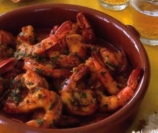 Crevettes Pil Pil o regamente 