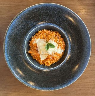 Ризото със скариди и калмари