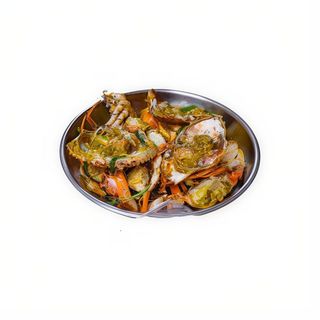 Cangrejo Con Bambú Y Setas Chinas