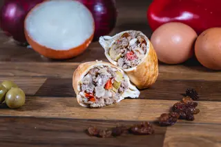 Empanada de pasas
