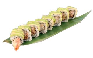 Uramaki dragon roll