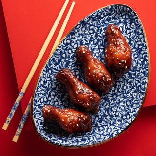 Крильця в соусі теріякі