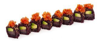 342 Ura black spicy tuna - 8 pezzi