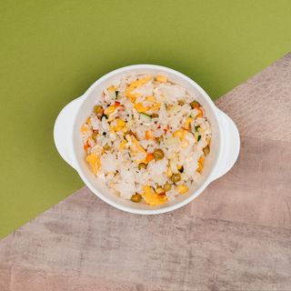 Жареный рис с яйцом