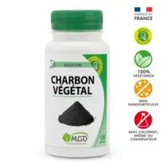 Mgd Charbon Vegetal B120 Gelules