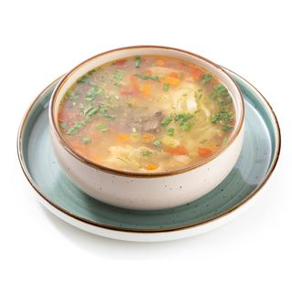 Суп лапша с говядиной