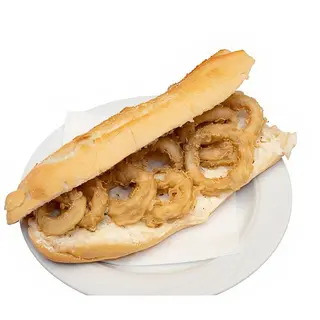 B-29 Bocadillo de calamares con mayonesa