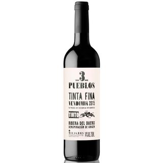 Vino Tinto Ribera Del Duero 3 Pueblos (750 Ml.)