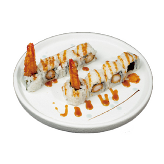 86. Uramaki Tempura Langostino (8 Uds.)