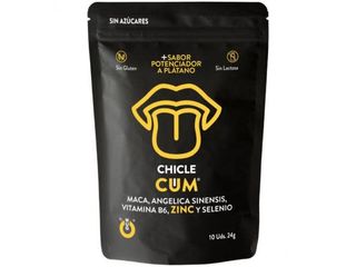 chicles cum para que el semen sepa a platano