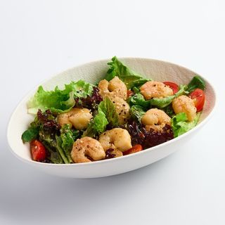 Салат с креветками