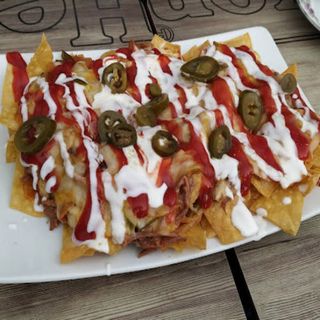 Nachos de carne