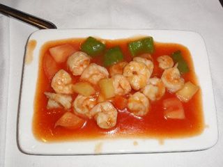 43. Gamberetti in salsa agrodolce