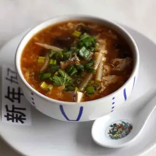 25. Sopa agridulce picante