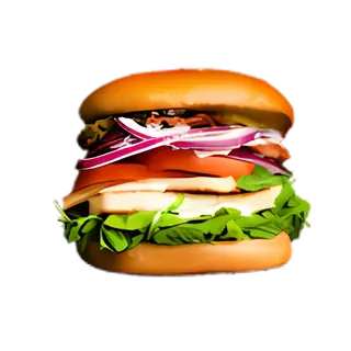 Burger halloumi