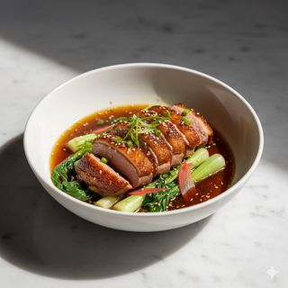 22 - Anatra all'olio di sesamo 麻油鸭