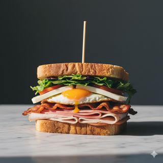 Sándwich americano pollo 