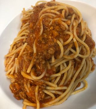 Espaguetis Boloñesa