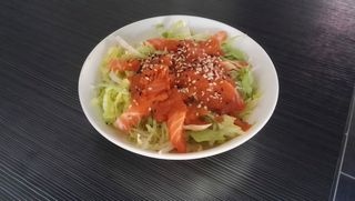 Sake salad