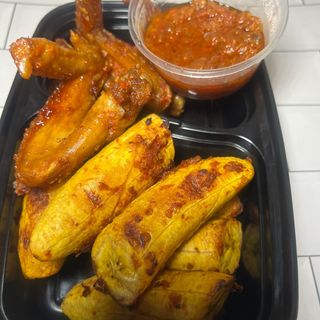 Bole Platter with Wings 