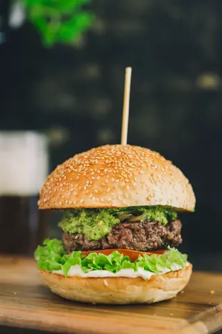 Spicy burger