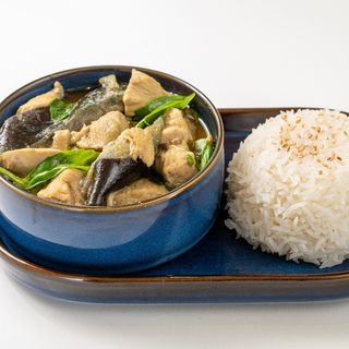 Pollo al curry verde piccante, HALAL