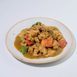 <605> Pollo al curry(咖喱鸡)