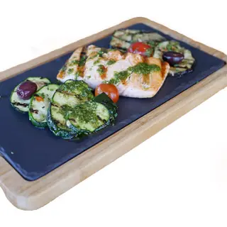 Bacalao Con Pisto De Verduras