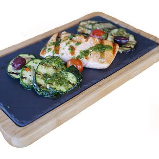 Bacalao Con Pisto De Verduras