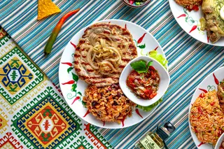 Carne de porc pe Grill cu usturoi