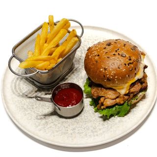 Бургер с курицей