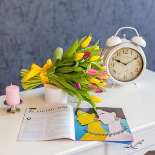 Buchet din 31 lalele multicolore Nr 3