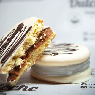 Alfajores De Chocolate Blanco