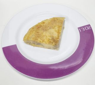 Tortilla de patatas con cebolla