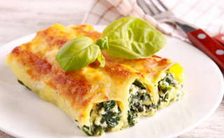 Canelones De Espinacas