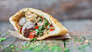 Menú Pita Falafel