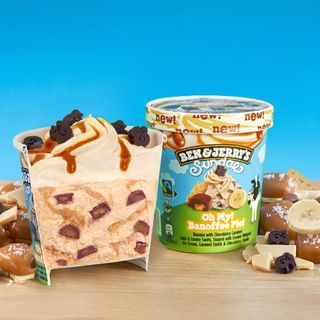 Ben&Jerry's Oh My! Banoffee Pie! Sundae 427ml