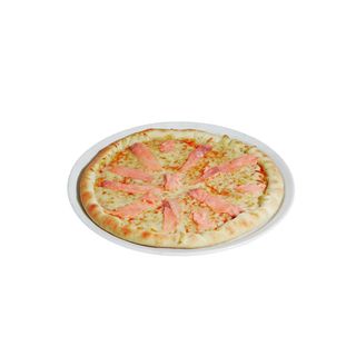 Pizza au saumon